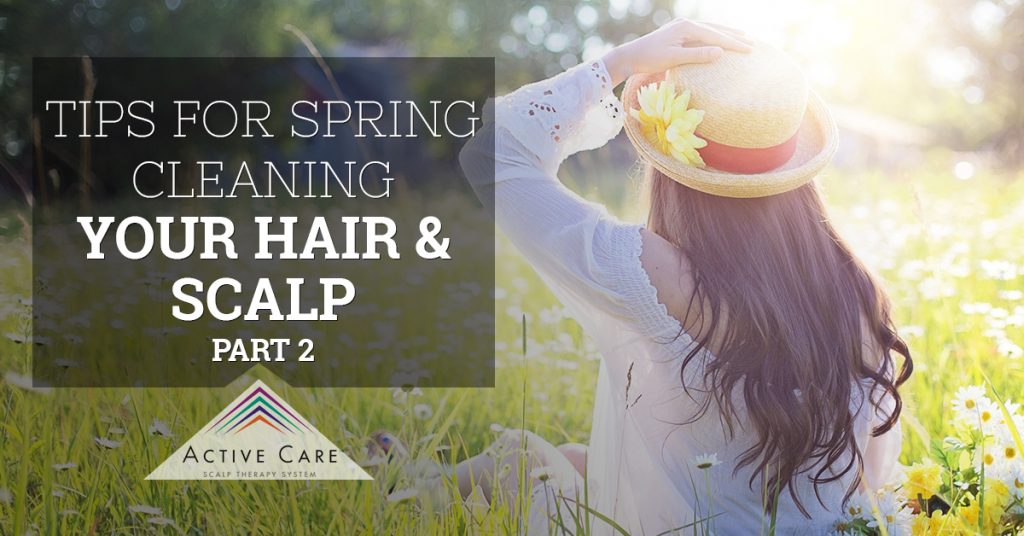 Tips for Spring Cleaning Your Hair & Scalp, Part 2